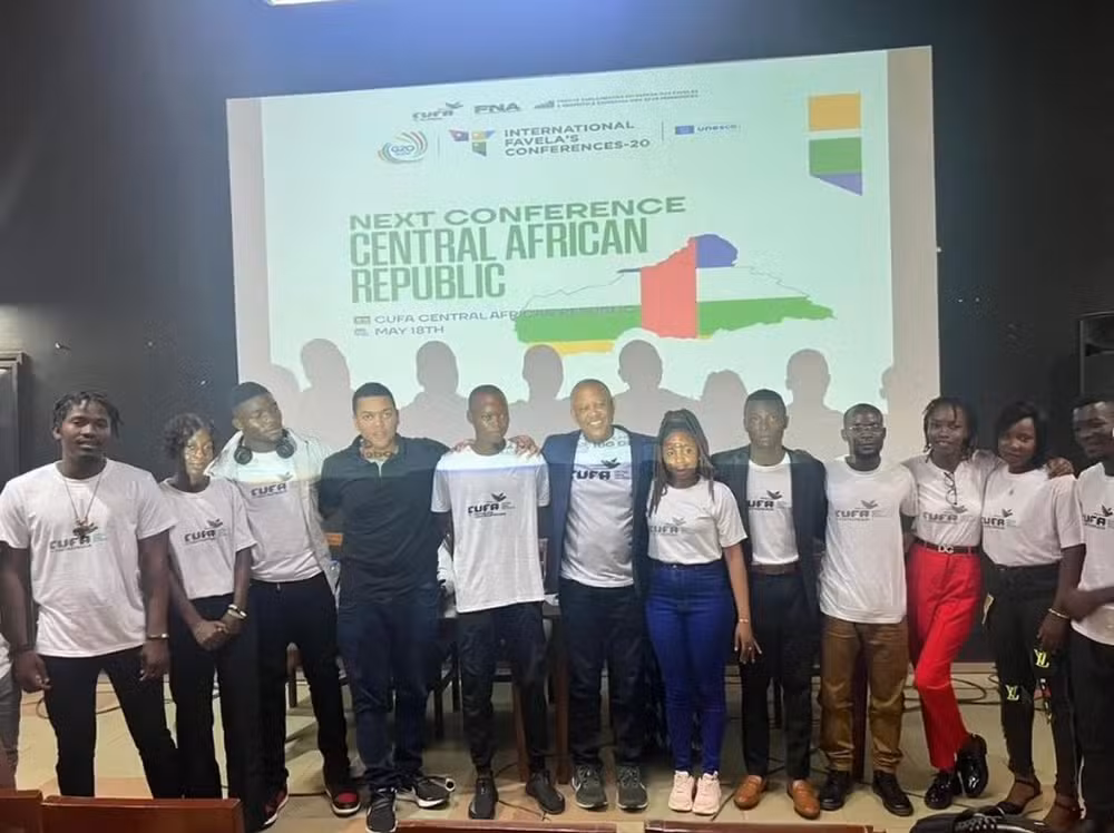 CUFA   REALIZA   NA   ÁFRICA   1ª   CONFERÊNCIA   INTERNACIONAL   DAS   FAVELAS